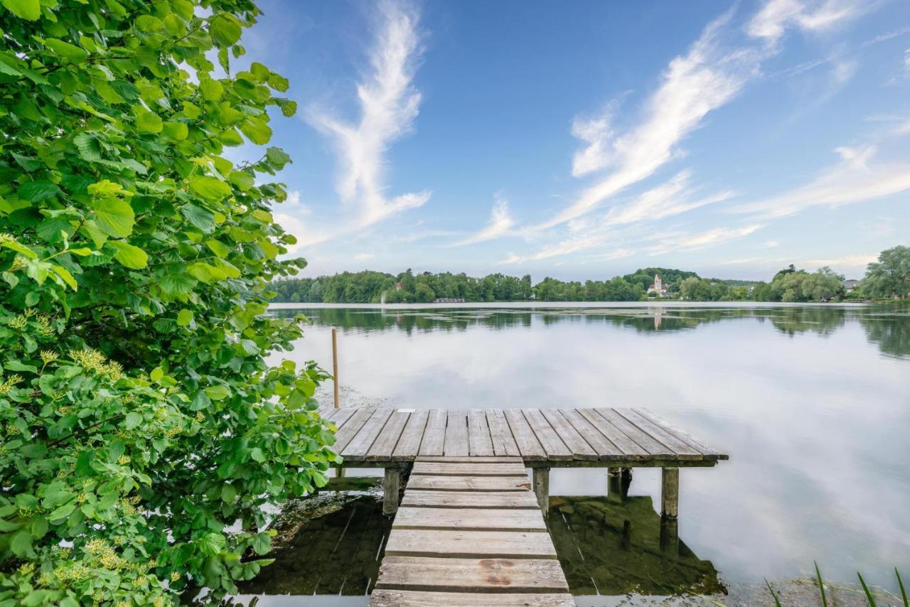 Sopherl Am See - Fruehstueck Auf Der Seeterrasse, Sehr Ruhig Und Wunderschoen Am See, 3 Minuten Nach Oberpfaffenhofen, Viele Radtouren, Restaurants & Cafes In Der Umgebung Wessling Luaran gambar